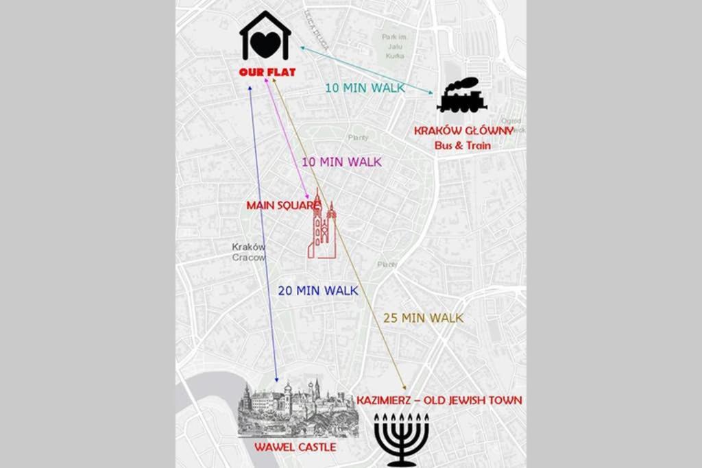 Corner 3 I Old Town I Studio Krakow Ngoại thất bức ảnh